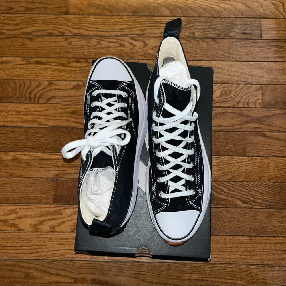 Converse Chuck Taylor All Star Run Star Hike Hightop Platform Sneakers Size 11.5 - Picture 9 of 14